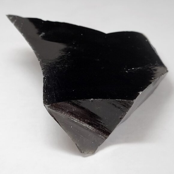 Black Obsidian Volcanic Glass Raw - Picture 4 of 8